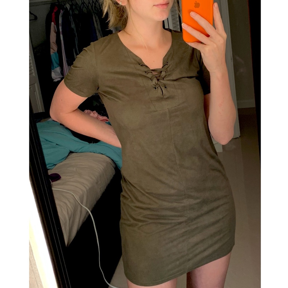 Atmosphere suede dress